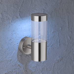 LED-wandlamp Amalfi kunststof / roestvrij staal - 1 lichtbron