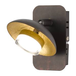 LED-wandlamp Vicenza acrylglas / ijzer - 2 lichtbronnen