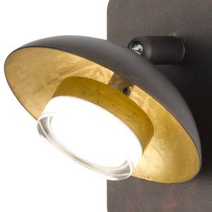 LED-wandlamp Vicenza acrylglas / ijzer - 2 lichtbronnen