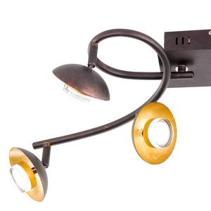 LED-plafondlamp Vicenza III acrylglas / ijzer - 12 lichtbronnen