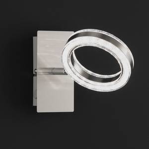 LED-wandlamp Geza glas / ijzer - 1 lichtbron