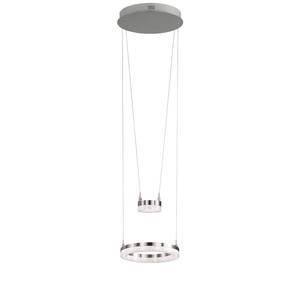 LED-hanglamp Mason II acrylglas / aluminium - 2 lichtbronnen