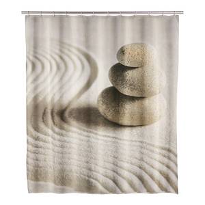 Rideau de douche Sand & Stone Fibres synthétiques - Sable