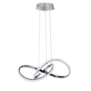 LED-hanglamp Prisma kunststof / ijzer - 1 lichtbron
