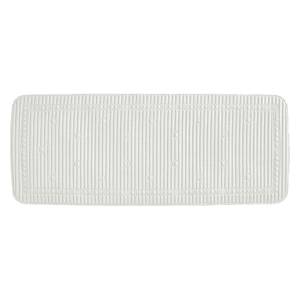 Tapis de baignoire antidérapant Samoa Matière plastique - Blanc