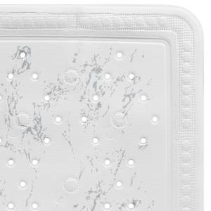 Tapis de douche antidérapant Marmor Matière plastique - Gris