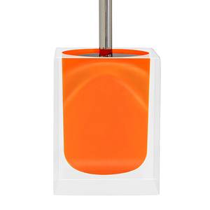 Brosse WC Cube Matière plastique - Orange