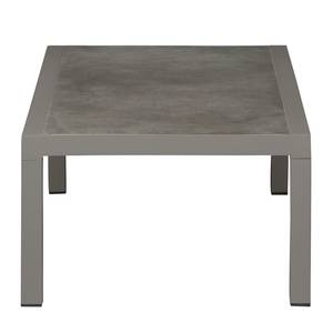 Loungetisch Belia III Silber - Metall - 120 x 69 x 48 cm