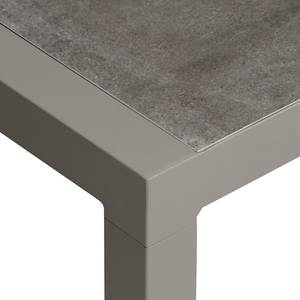 Loungetisch Belia III Silber - Metall - 120 x 69 x 48 cm