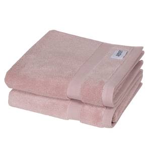 Handdoeken Cuddly (set van 2) Badstof - Mauve