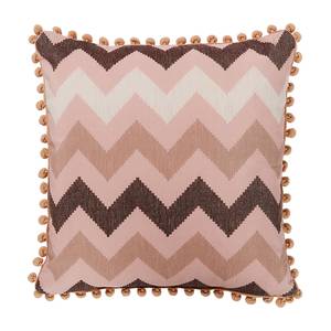 Housse de coussin Zadi Tissu - Rose vif