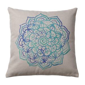 Coussin Shadi I Coton - Bleu