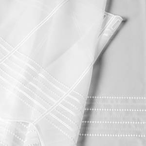 Rideau Lenny Blanc - Textile - 143 x 45 cm
