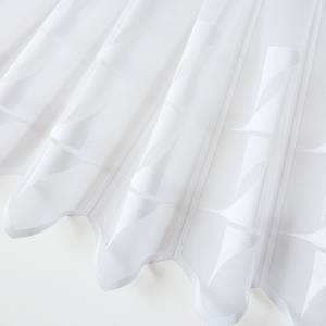 Gardine Henny Webstoff - Weiß