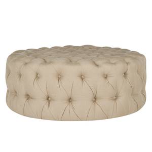 Pouf Adalyn II Webstoff - Beige