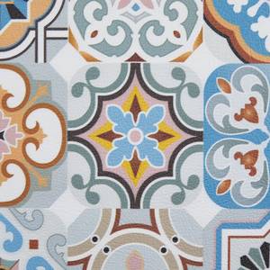 Tapis de couloir Marrakesch Vinyle - Multicolore - Multicolore - 50 x 150 cm