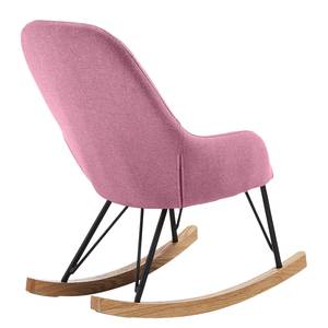 Rocking chair enfant Bonneux Tissu - Rose - Rose