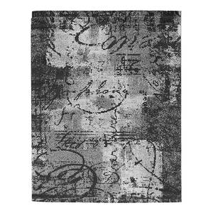 Tapis Cunco Tissu - Gris / Noir - 160 x 230 cm