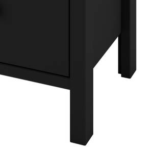 Commode Tromsö I Noir - Largeur : 80 cm