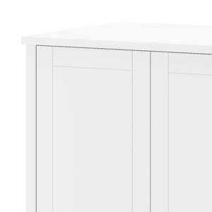 Armoire Stockholm Blanc - Largeur : 130 cm