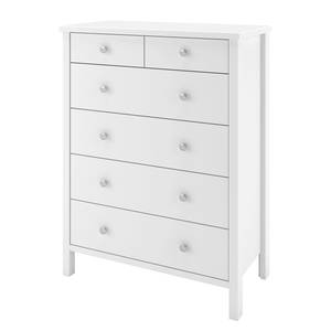 Commode Tromsö Blanc - Largeur : 80 cm