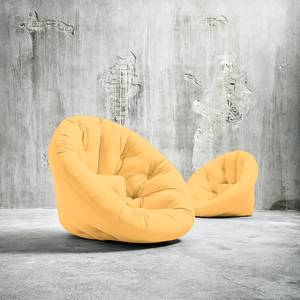 Fauteuil convertible Nido Tissu - Jaune