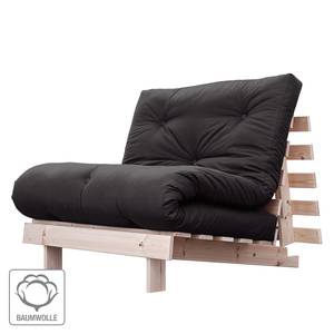 Fauteuil convertible Roots 90 I Coton - Noir - Beige