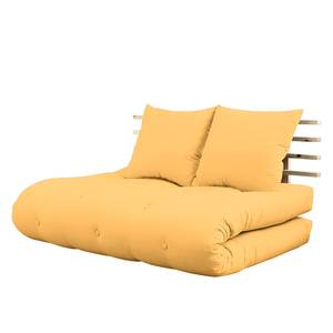 Schlafsofa Shin Sano Baumwolle - Safrangelb - Beige