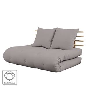 Schlafsofa Shin Sano Baumwolle - Grau - Beige