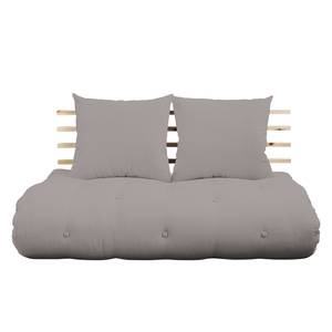 Schlafsofa Shin Sano Baumwolle - Grau - Beige