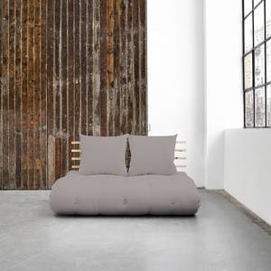 Schlafsofa Shin Sano Baumwolle - Grau - Beige