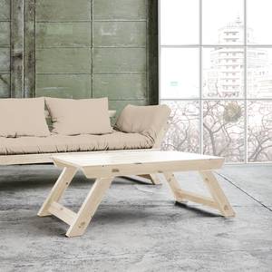 Schlafsofa Bebop Baumwolle - Beige - Beige