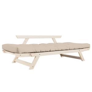 Schlafsofa Bebop Baumwolle - Beige - Beige