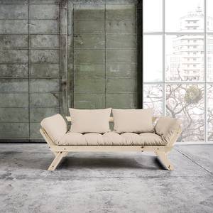 Schlafsofa Bebop Baumwolle - Beige - Beige