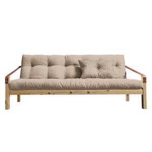 Schlafsofa Poetry Webstoff - Beige - Beige