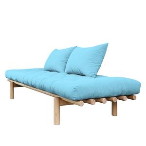 Schlafsofa Pace Webstoff - Aqua - Beige