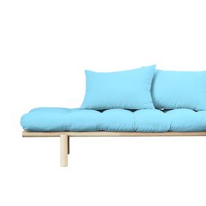 Schlafsofa Pace Webstoff - Aqua - Beige