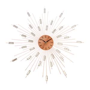 Wanduhr Prisma Messing - Kupfer