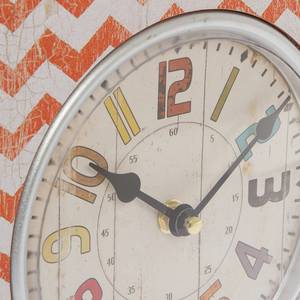 Horloge Iporanga Multicolore - Blanc / Orange