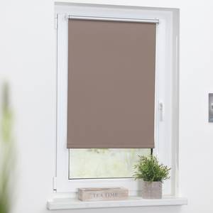 Thermo-Rollo Spotswood VI Webstoff - Taupe - 100 x 150 cm