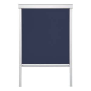 Dachfensterrollo Skylight Webstoff - Blau - 61 x 116 cm