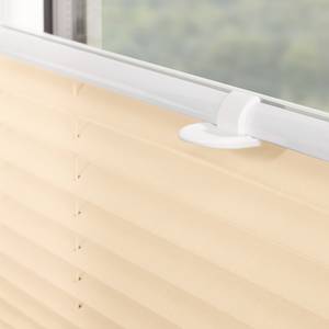 Plissee Salvaterra V Webstoff - Creme - 90 x 210 cm