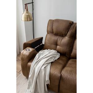 Relaxsofa Kobrasol (3-Sitzer) Microfaser - Nougat