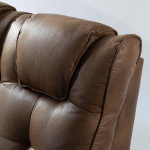 Relaxsofa Kobrasol (3-Sitzer) Microfaser - Nougat