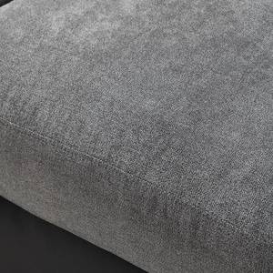 Canapé relax Warmun (3 places) Imitation cuir / Microfibre - Noir / Gris