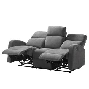 Relaxsofa Grandhan (3-Sitzer) Microfaser - Grau