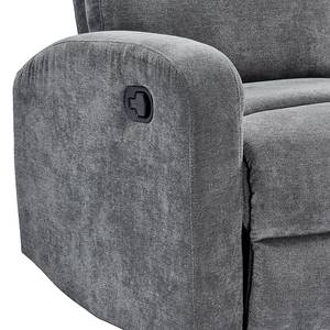 Canapé relax Grandhan (2 places) Microfibre - Gris