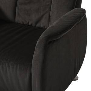 Fauteuil de relaxation Allansford Microfibre - Noir