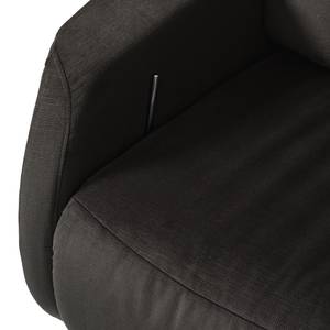 Fauteuil de relaxation Allansford Microfibre - Noir