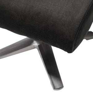 Fauteuil de relaxation Allansford Microfibre - Noir